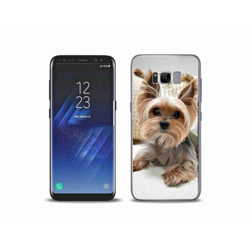 Gelový obal mmCase na mobil Samsung Galaxy S8 Plus - jorkšír 5