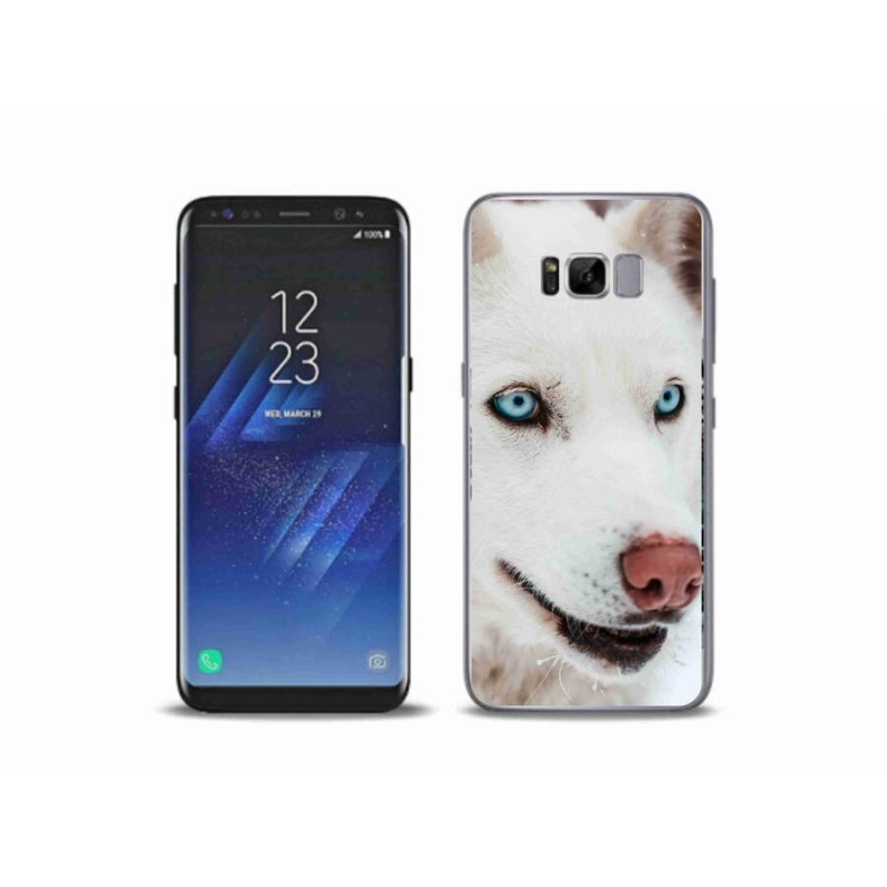 Gelový obal mmCase na mobil Samsung Galaxy S8 Plus - psí pohled