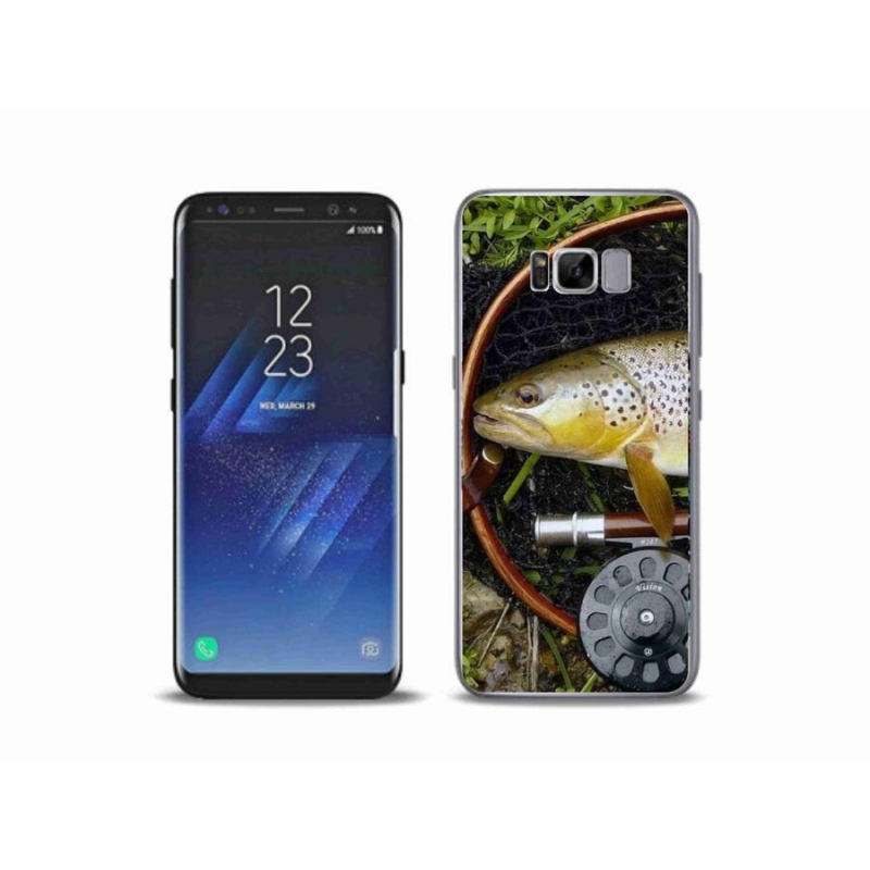 Gelový obal mmCase na mobil Samsung Galaxy S8 Plus - pstruh 2