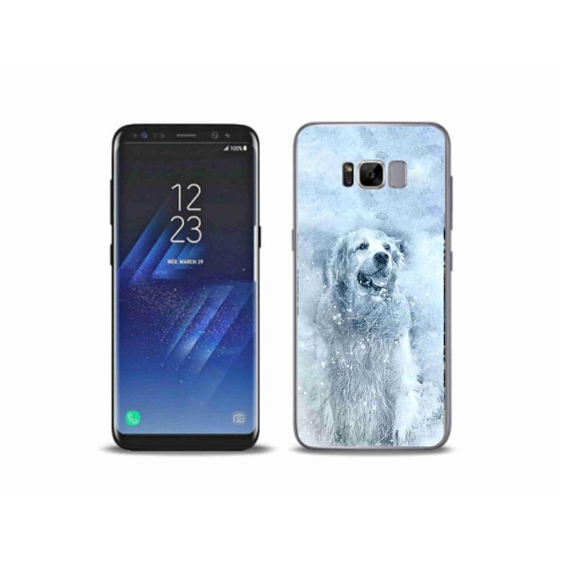 Gelový obal mmCase na mobil Samsung Galaxy S8 Plus - retrívr