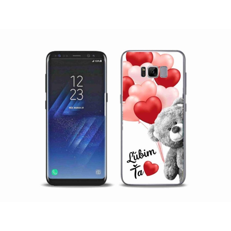 Gelový obal mmCase na mobil Samsung Galaxy S8 Plus - ľúbim ťa sk