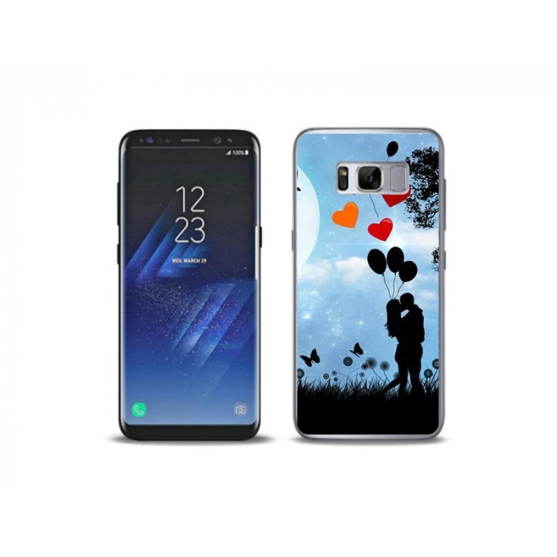 Gelový obal mmCase na mobil Samsung Galaxy S8 Plus - zamilovaný pár