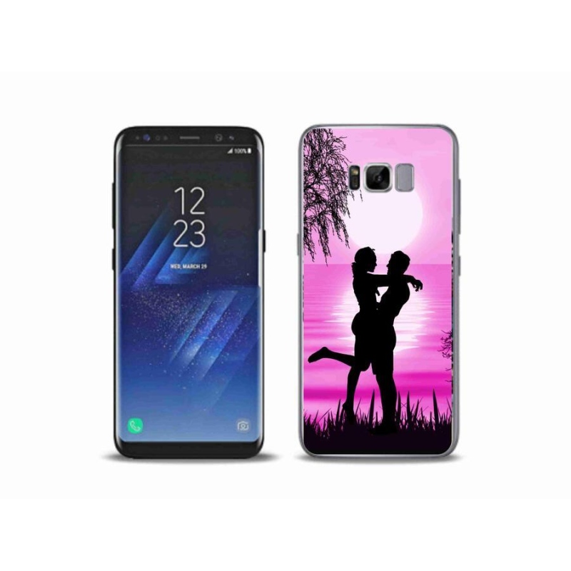 Gelový obal mmCase na mobil Samsung Galaxy S8 Plus - západ slunce