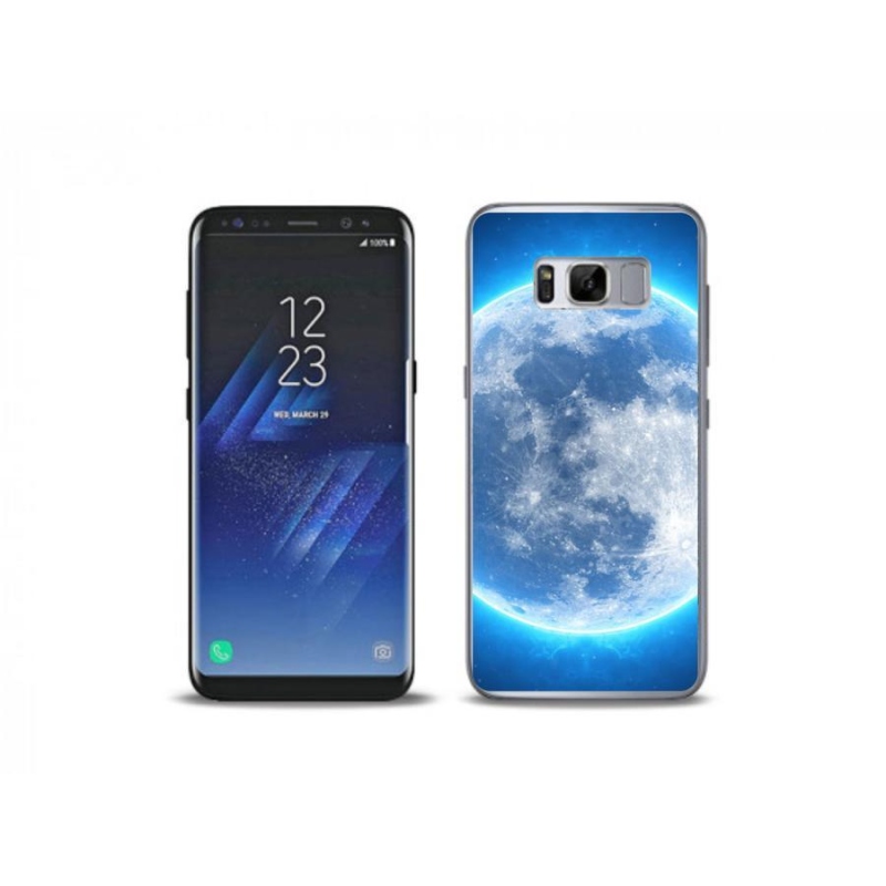 Gelový obal mmCase na mobil Samsung Galaxy S8 Plus - zeměkoule