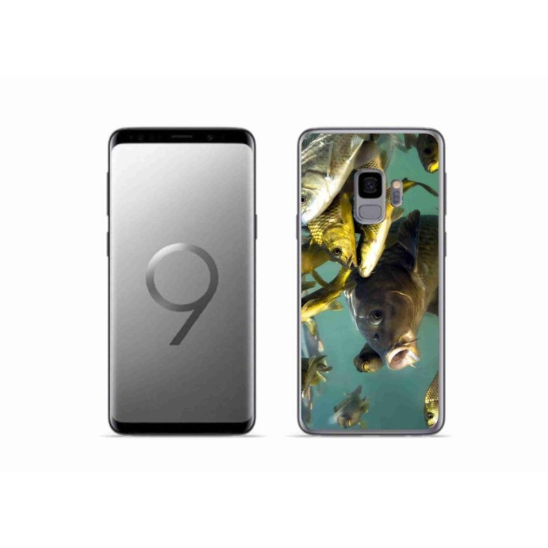 Gelový obal mmCase na mobil Samsung Galaxy S9 - hejno ryb