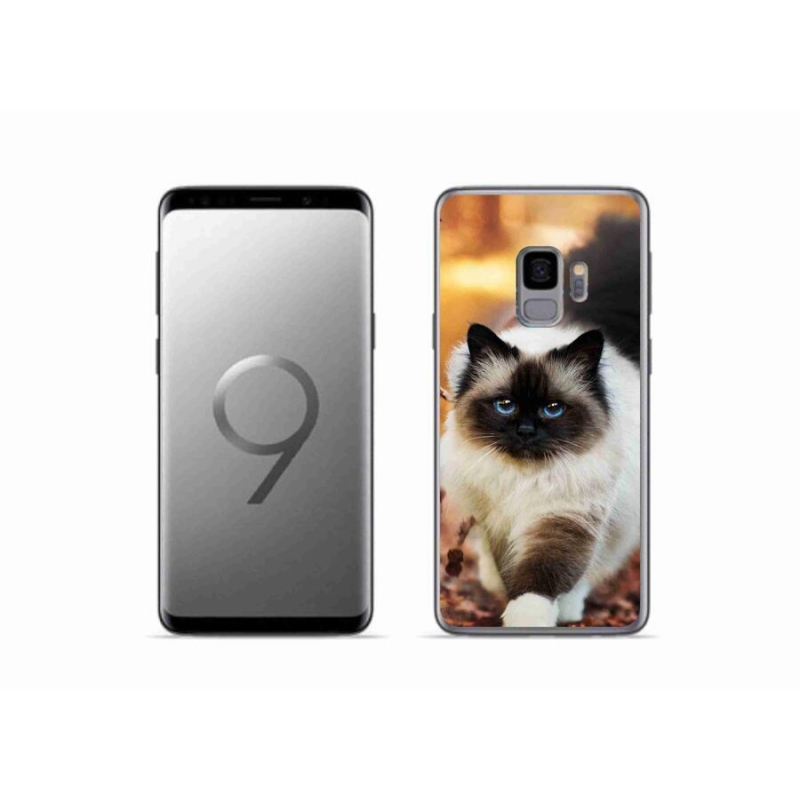 Gelový obal mmCase na mobil Samsung Galaxy S9 - kočka 1