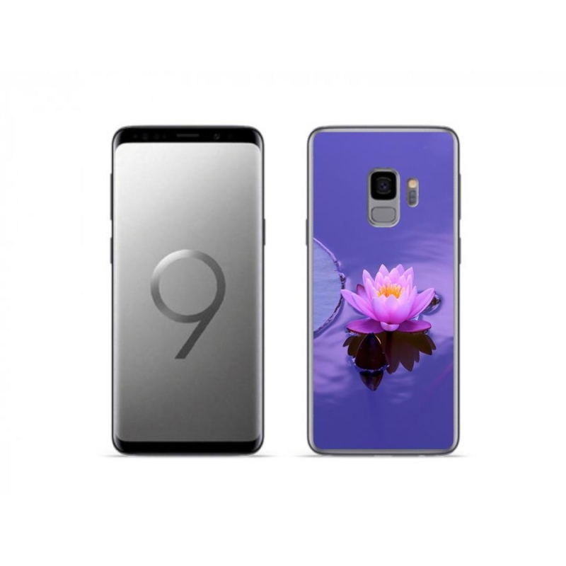 Gelový obal mmCase na mobil Samsung Galaxy S9 - květ na hladině