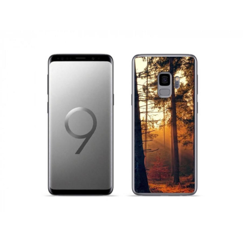 Gelový obal mmCase na mobil Samsung Galaxy S9 - les