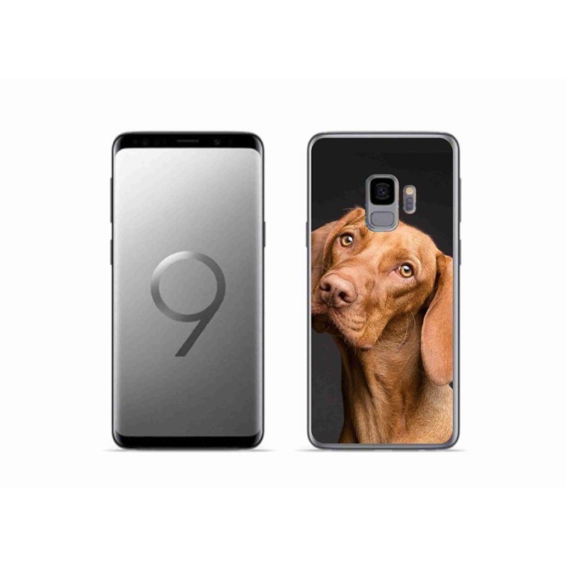 Gelový obal mmCase na mobil Samsung Galaxy S9 - maďarský ohař