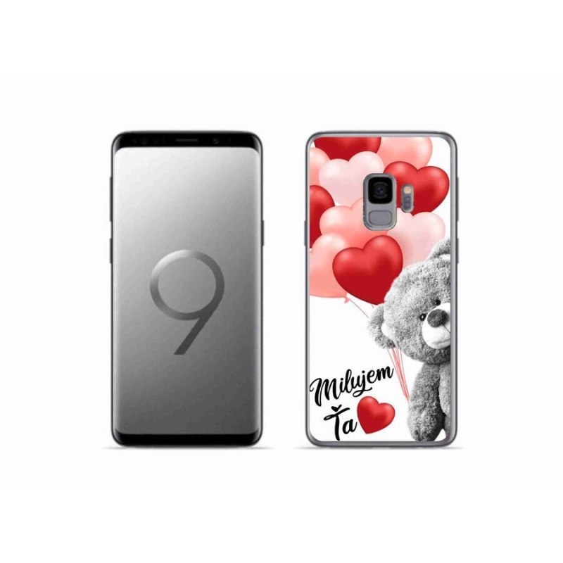 Gelový obal mmCase na mobil Samsung Galaxy S9 - milujem Ťa sk