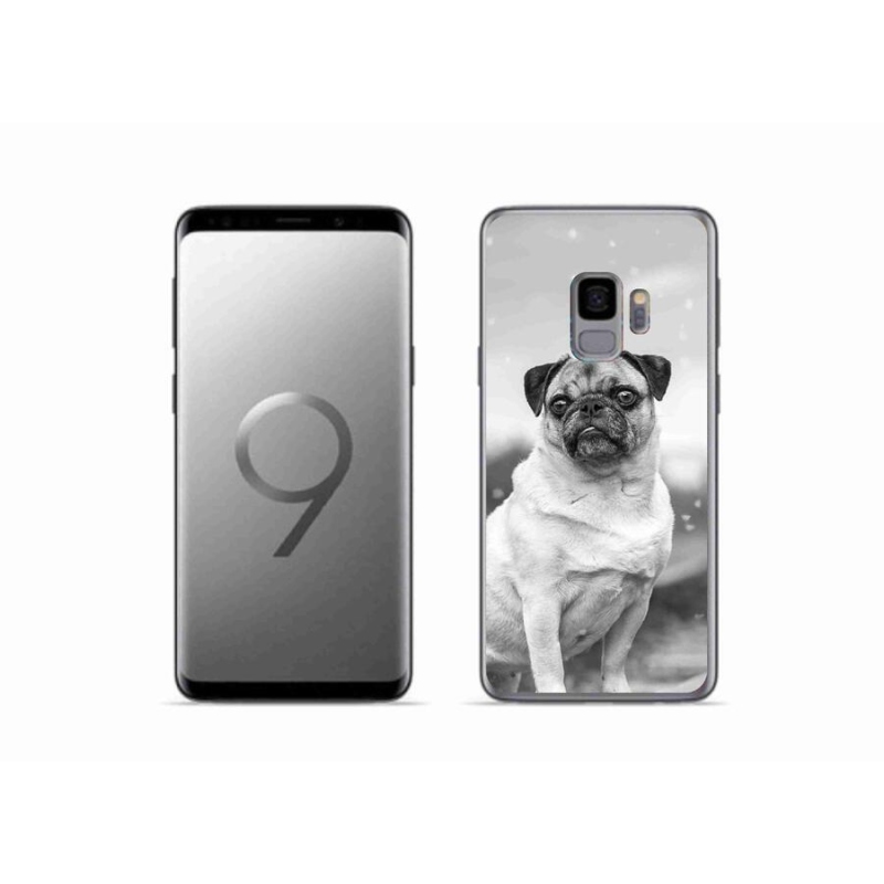 Gelový obal mmCase na mobil Samsung Galaxy S9 - mops