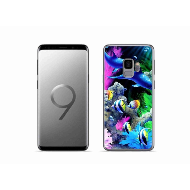 Gelový obal mmCase na mobil Samsung Galaxy S9 - mořský svět