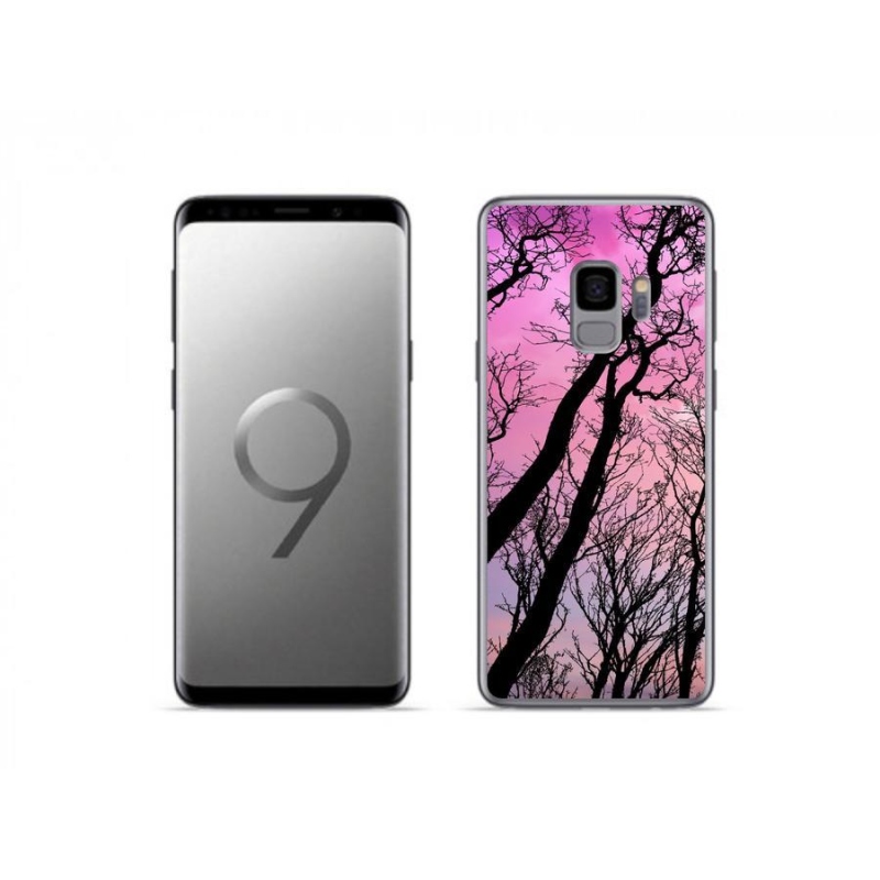 Gelový obal mmCase na mobil Samsung Galaxy S9 - opadané stromy