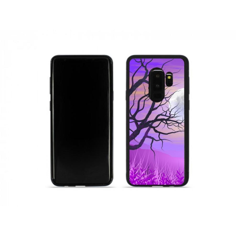 Gelový obal mmCase na mobil Samsung Galaxy S9 Plus - kreslený opadaný strom