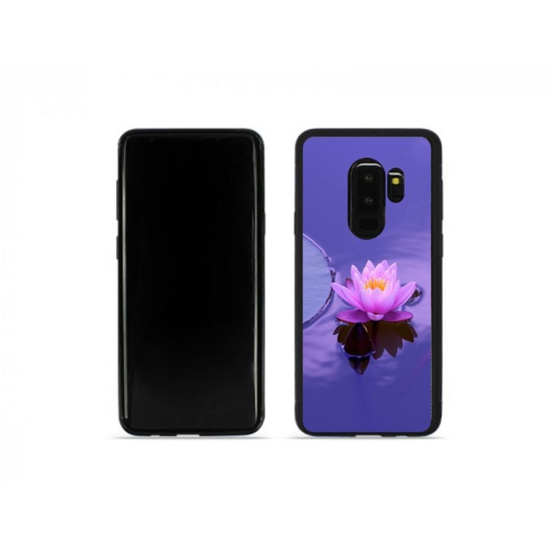 Gelový obal mmCase na mobil Samsung Galaxy S9 Plus - květ na hladině
