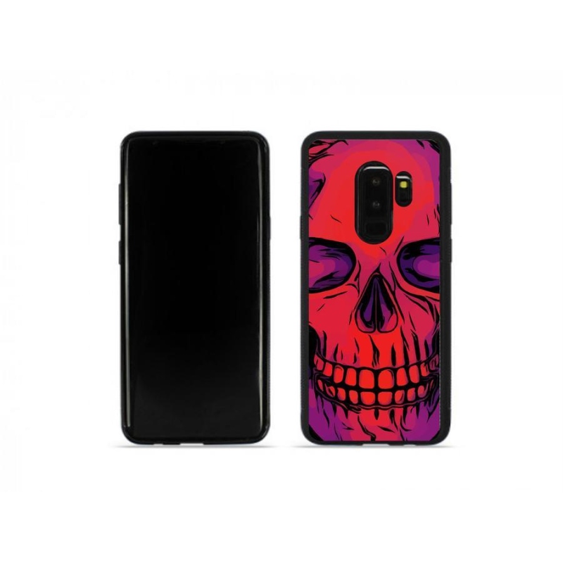 Gelový obal mmCase na mobil Samsung Galaxy S9 Plus - lebka