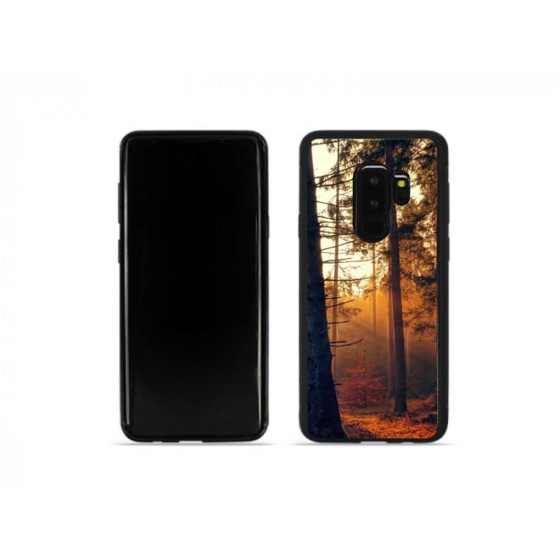 Gelový obal mmCase na mobil Samsung Galaxy S9 Plus - les