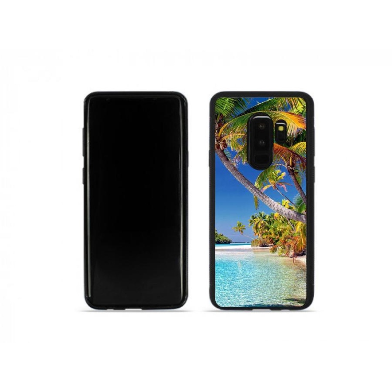 Gelový obal mmCase na mobil Samsung Galaxy S9 Plus - mořská pláž