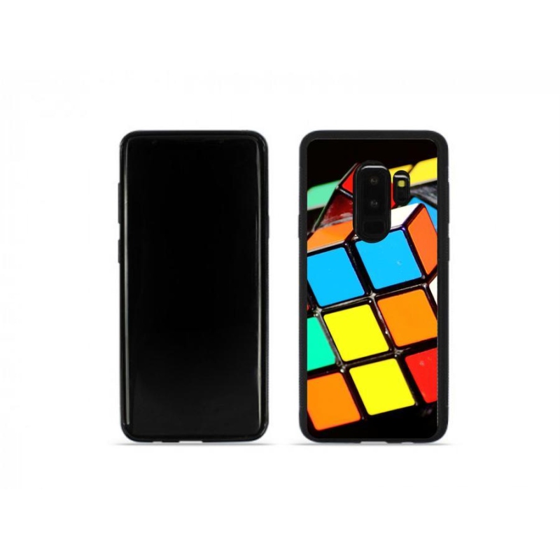 Gelový obal mmCase na mobil Samsung Galaxy S9 Plus - rubikova kostka