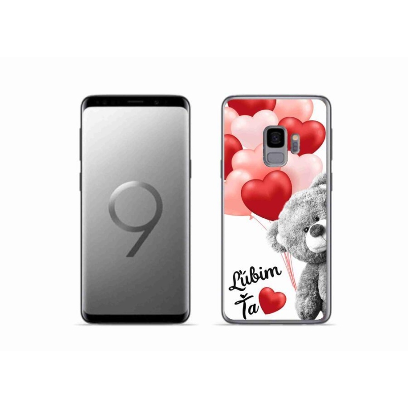 Gelový obal mmCase na mobil Samsung Galaxy S9 - ľúbim ťa sk