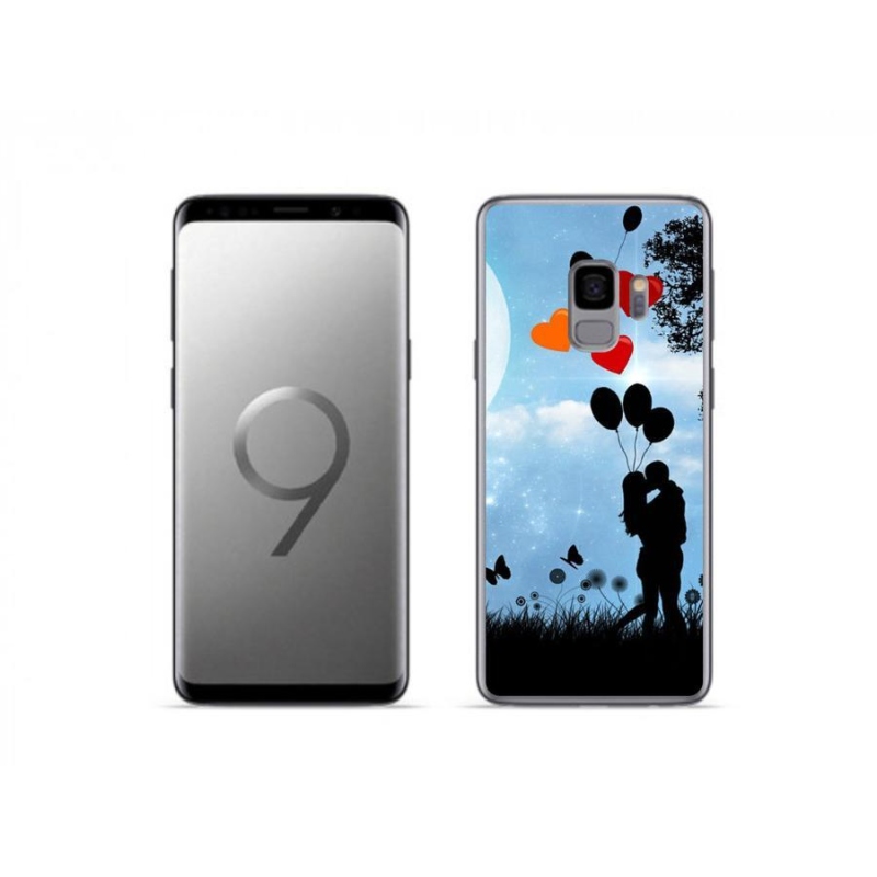 Gelový obal mmCase na mobil Samsung Galaxy S9 - zamilovaný pár