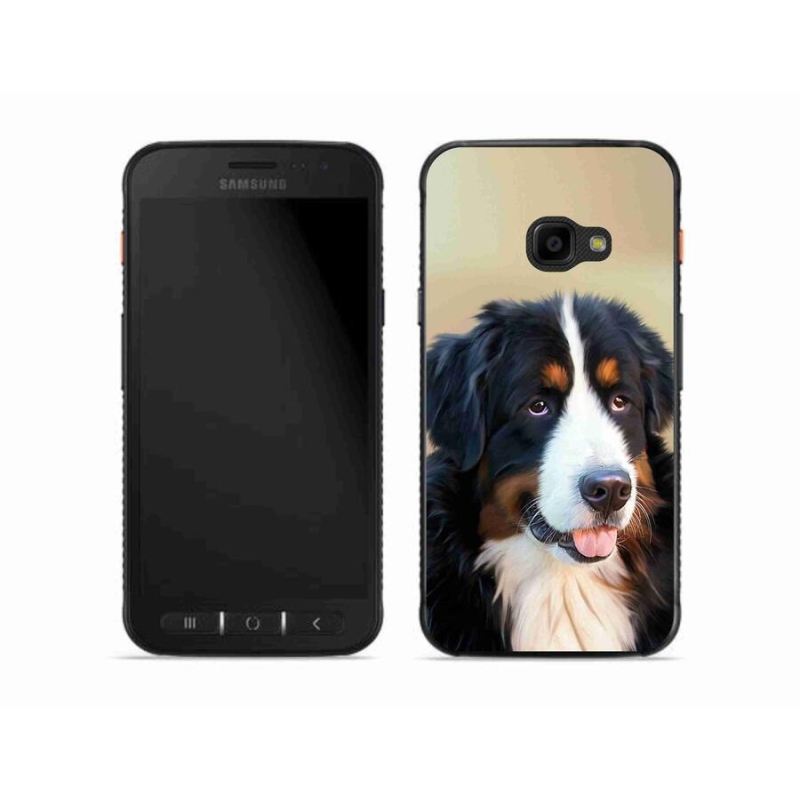 Gelový obal mmCase na mobil Samsung Galaxy Xcover 4S - bernský salašnický pes