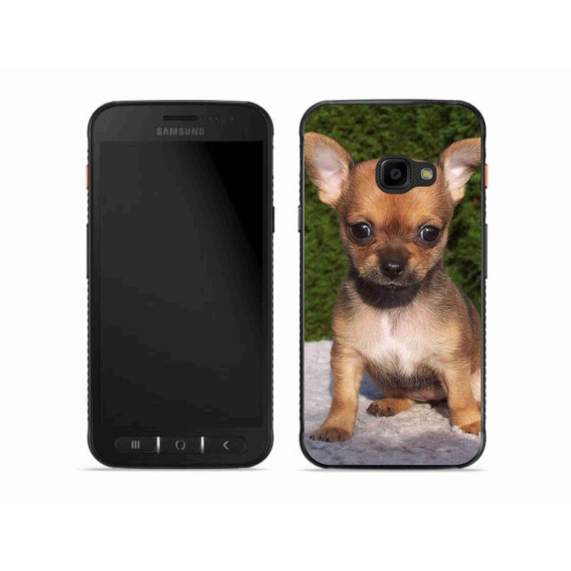Gelový obal mmCase na mobil Samsung Galaxy Xcover 4S - čivava 3