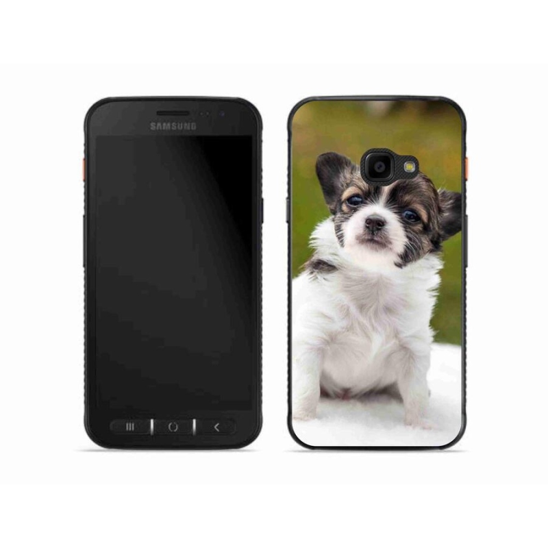 Gelový obal mmCase na mobil Samsung Galaxy Xcover 4S - čivava 4