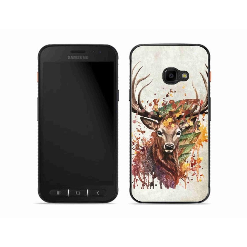 Gelový obal mmCase na mobil Samsung Galaxy Xcover 4S - jelen 1