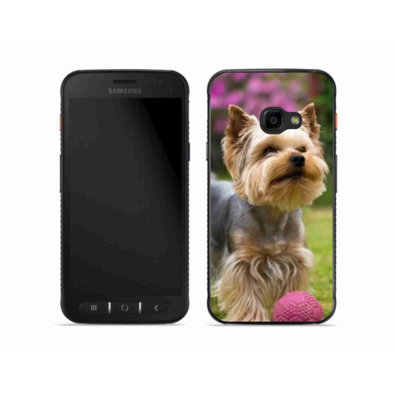 Gelový obal mmCase na mobil Samsung Galaxy Xcover 4S - jorkšír 4