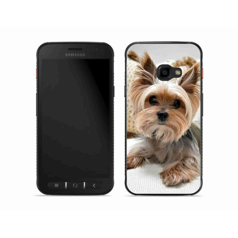 Gelový obal mmCase na mobil Samsung Galaxy Xcover 4S - jorkšír 5