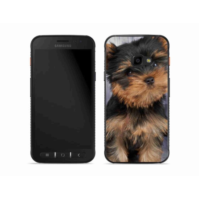 Gelový obal mmCase na mobil Samsung Galaxy Xcover 4S - jorkšír 9