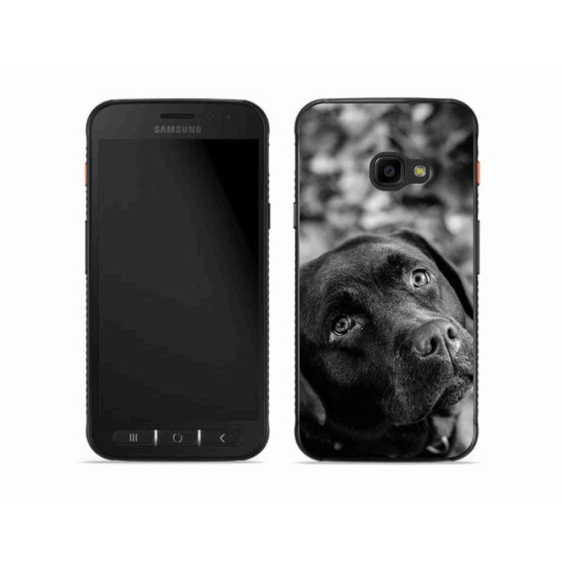 Gelový obal mmCase na mobil Samsung Galaxy Xcover 4S - labrador