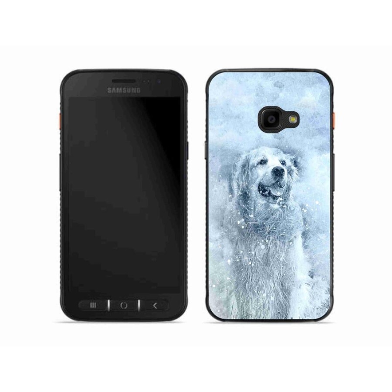 Gelový obal mmCase na mobil Samsung Galaxy Xcover 4S - retrívr