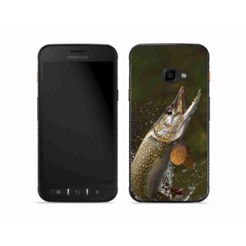 Gelový obal mmCase na mobil Samsung Galaxy Xcover 4S - štika