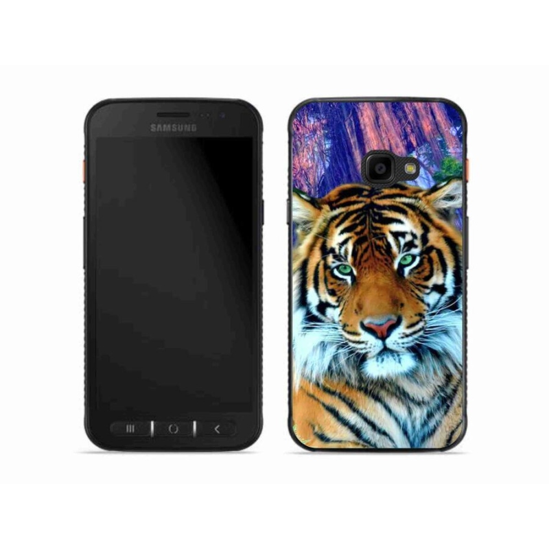 Gelový obal mmCase na mobil Samsung Galaxy Xcover 4S - tygr