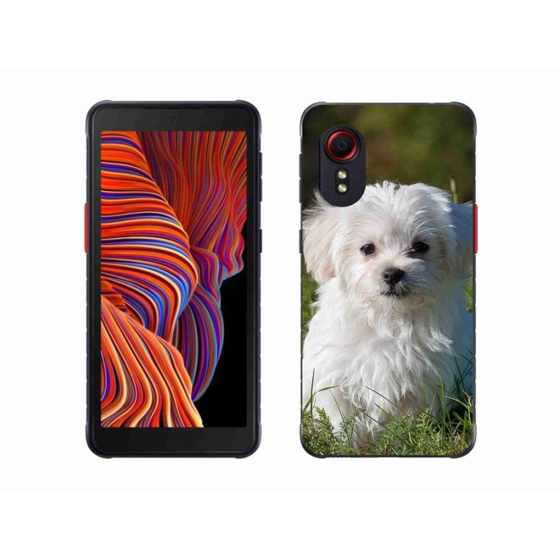 Gelový obal mmCase na mobil Samsung Galaxy Xcover 5 - bišonek