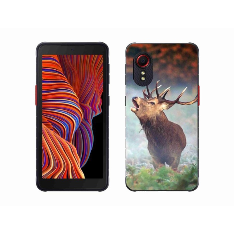 Gelový obal mmCase na mobil Samsung Galaxy Xcover 5 - jelen 2