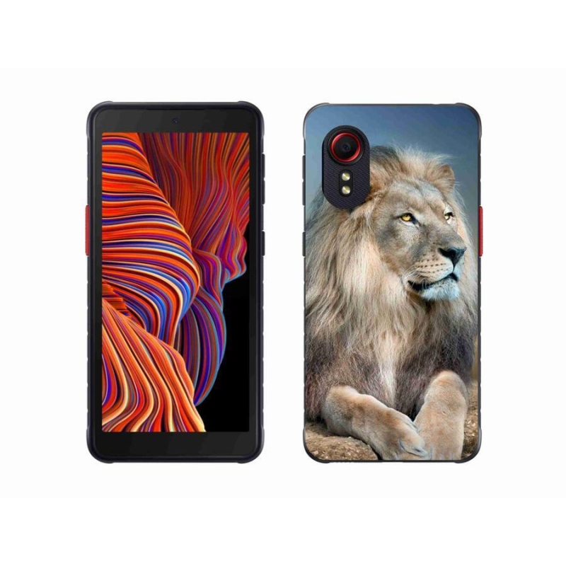 Gelový obal mmCase na mobil Samsung Galaxy Xcover 5 - lev 1