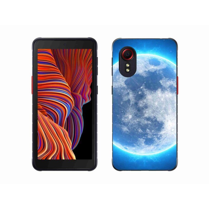 Gelový obal mmCase na mobil Samsung Galaxy Xcover 5 - zeměkoule