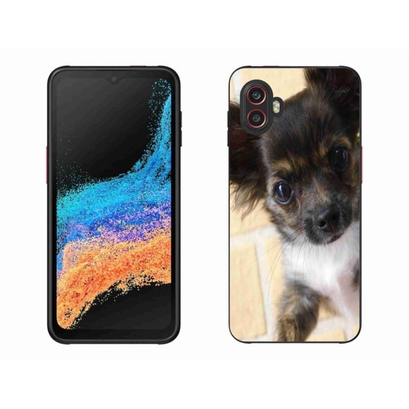 Gelový obal mmCase na mobil Samsung Galaxy Xcover 6 Pro - čivava 2