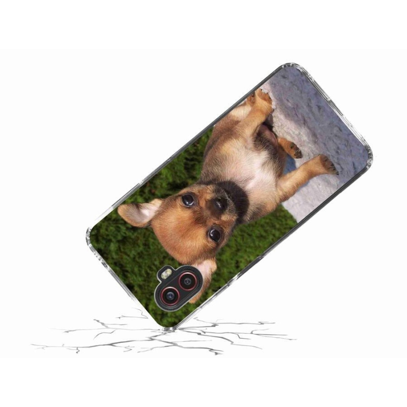 Gelový obal mmCase na mobil Samsung Galaxy Xcover 6 Pro - čivava 3