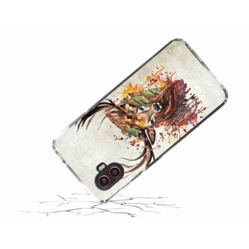 Gelový obal mmCase na mobil Samsung Galaxy Xcover 6 Pro - jelen 1