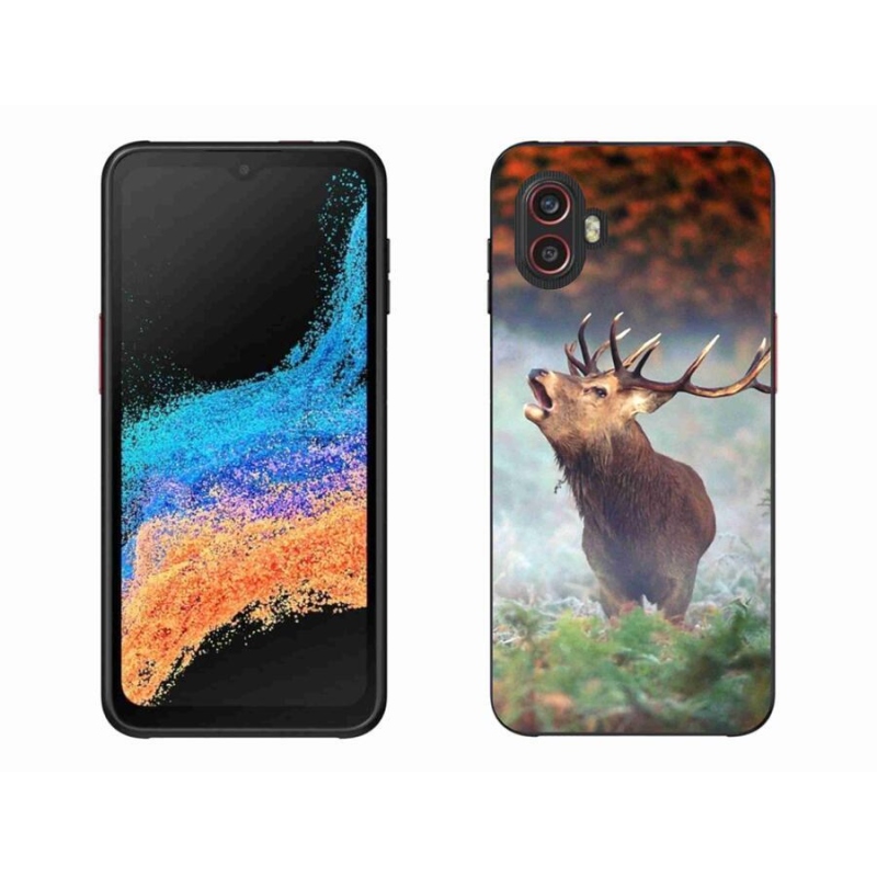 Gelový obal mmCase na mobil Samsung Galaxy Xcover 6 Pro - jelen 2