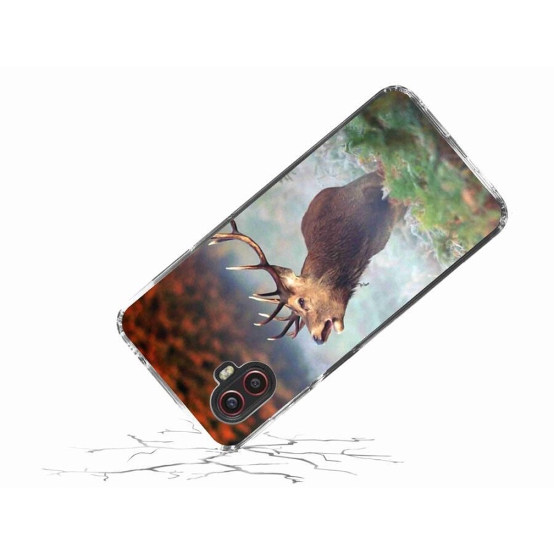 Gelový obal mmCase na mobil Samsung Galaxy Xcover 6 Pro - jelen 2
