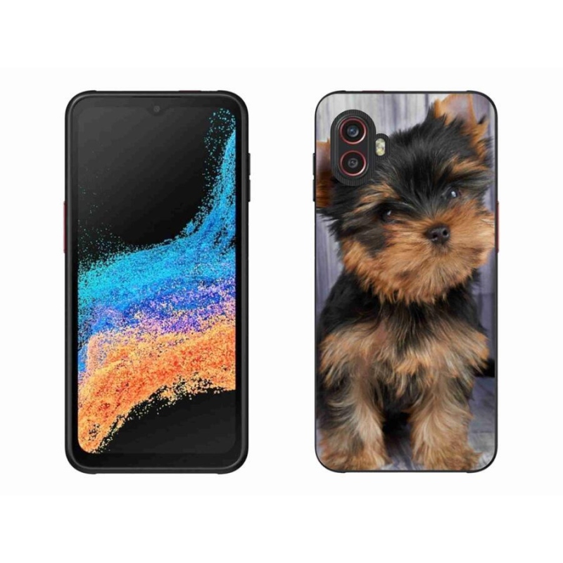 Gelový obal mmCase na mobil Samsung Galaxy Xcover 6 Pro - jorkšír 9