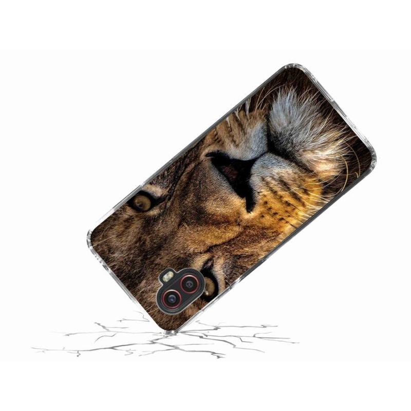 Gelový obal mmCase na mobil Samsung Galaxy Xcover 6 Pro - lev