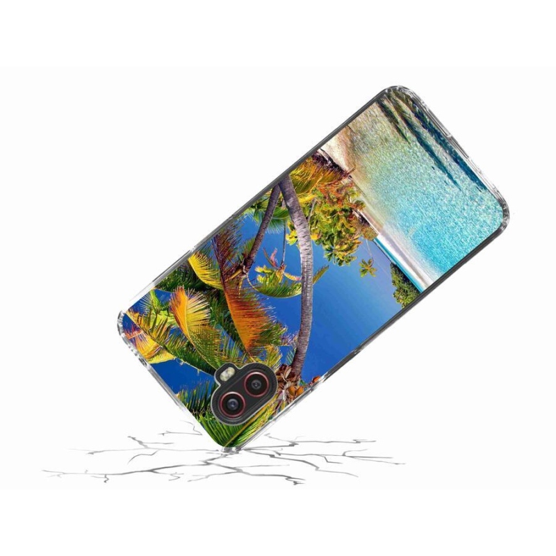 Gelový obal mmCase na mobil Samsung Galaxy Xcover 6 Pro - mořská pláž