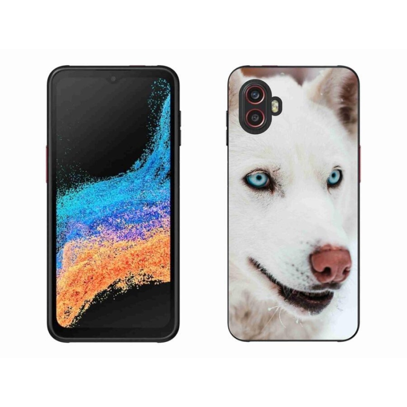 Gelový obal mmCase na mobil Samsung Galaxy Xcover 6 Pro - psí pohled