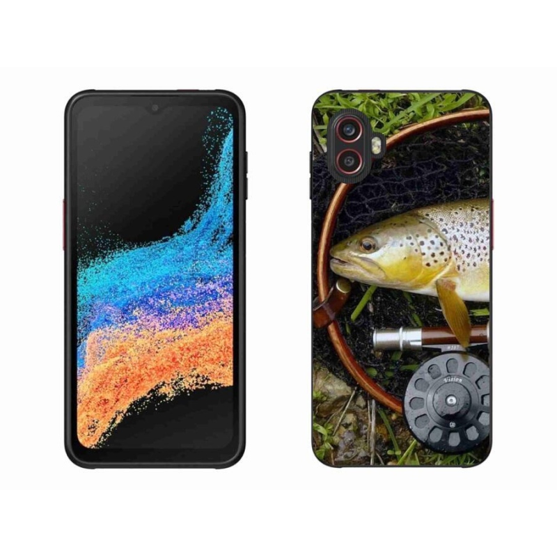 Gelový obal mmCase na mobil Samsung Galaxy Xcover 6 Pro - pstruh 2